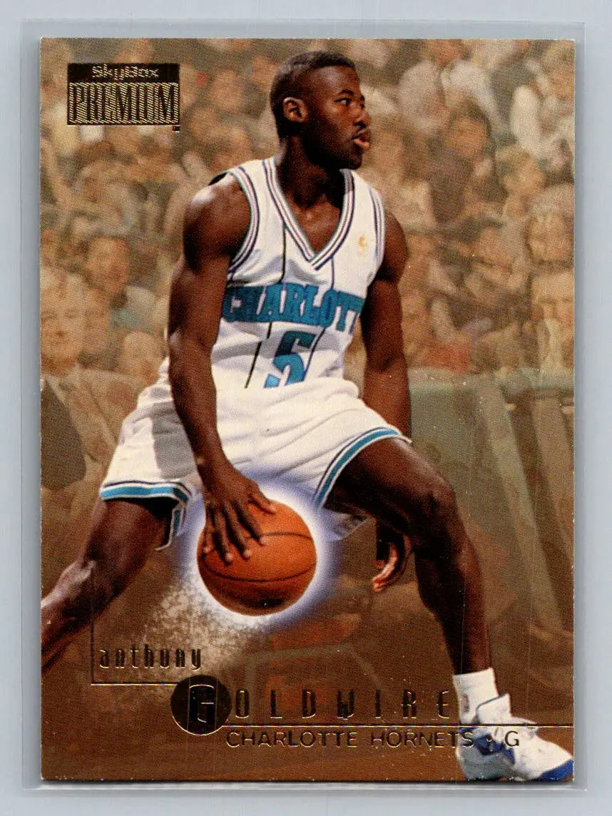 1996-97 SkyBox Premium #139 Anthony Goldwire Charlotte Hornets - Basketball Card Single