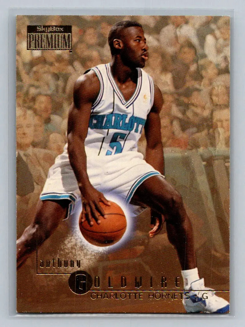 1996-97 SkyBox Premium #139 Anthony Goldwire Charlotte Hornets - Basketball Card Single