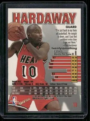 1996-97 SkyBox Z-Force Tim Hardaway #10 Basketball - Basketball Card Single