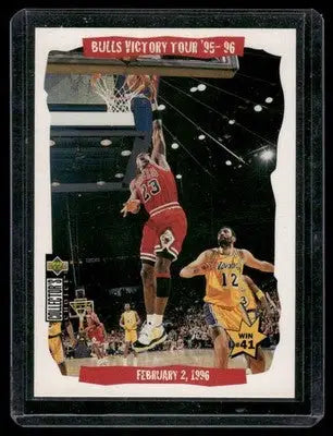 1996-97 Upper Deck Collector’s Choice Bulls Victory Tour Michael Jordan #25 - Basketball Card Single