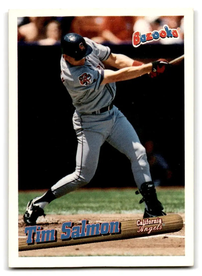 1996 Bazooka #111 Tim Salmon - Baseball Card Single