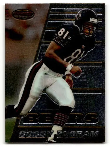 Original gloss Bobby Engram Chicago football card from 1996 Bowman’s Best Engram Chicago Bears