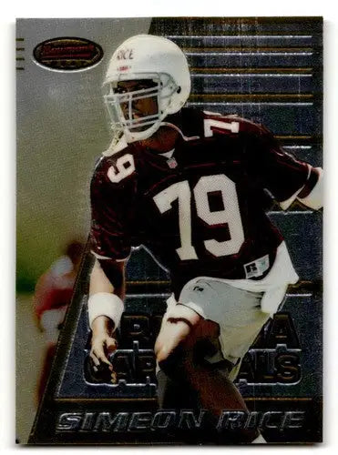 Original gloss Simeon Rice Arizona football card from 1996 Bowman’s Best series