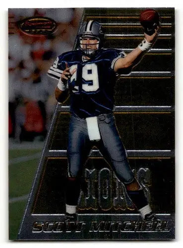 Original gloss Scott Mitchell Detroit Lions football card in 1996 Bowman’s Best series