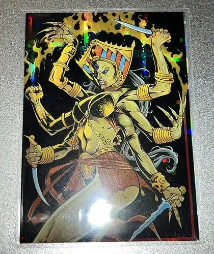 1996 Chaos KROME LADY DEATH III Chromium FRACTAL Matrix PARALLEL Checklist #90 - Other