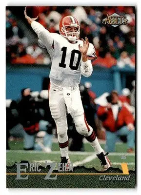 1996 Classic Assets #50 Eric Zeier - Football Card Single