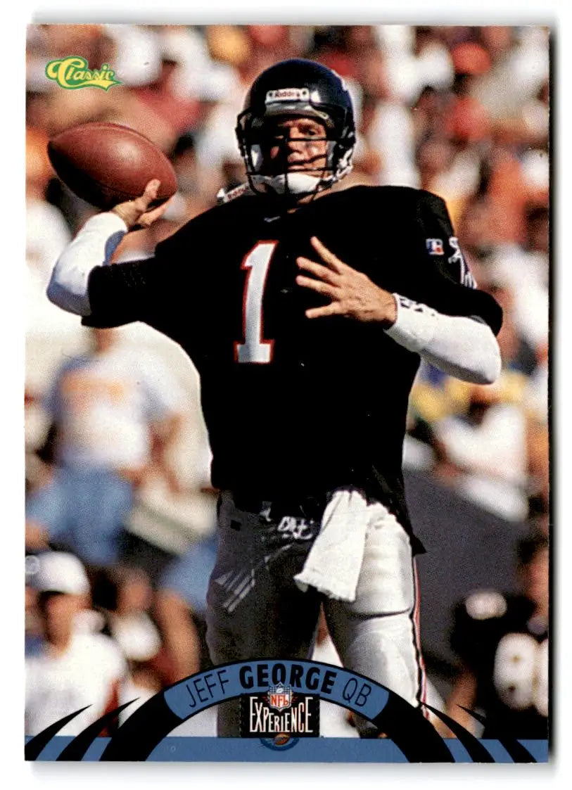 1996 Classic NFL Experience #17 Jeff George - Football Card Single
