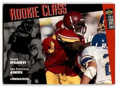 1996 Collector’s Choice #27 Israel Ifeanyi - Football Card Single