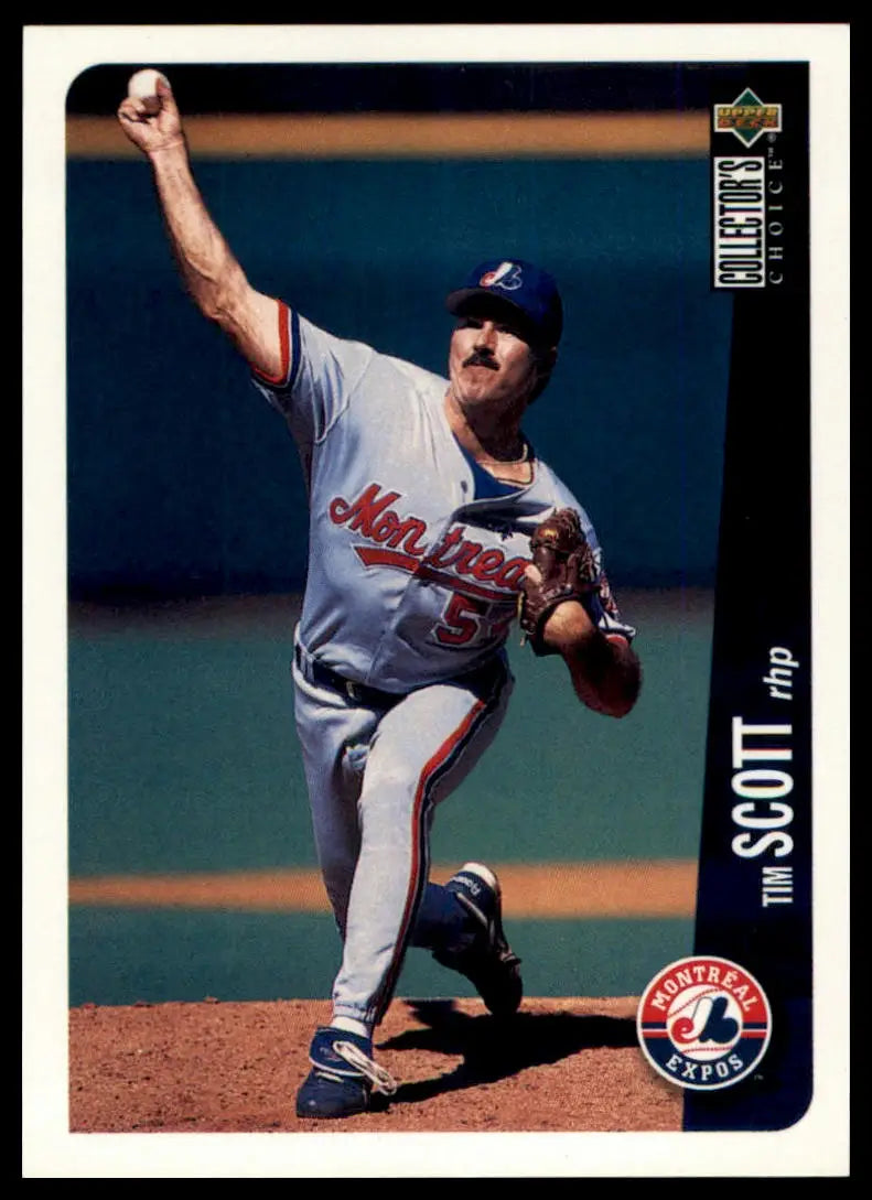 1996 Collector’s Choice Tim Scott 609 Montreal Expos NM - Baseball Card Single