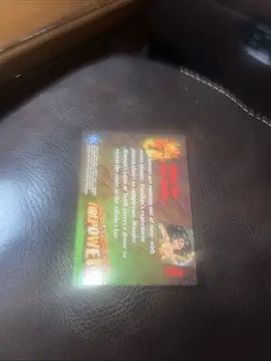 Trading card from 1996 DC Outburst Firepower Maximum Firepower series