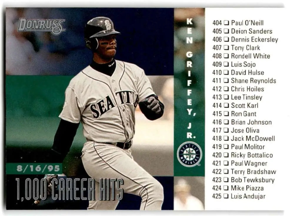 1996 Donruss #490 Ken Griffey Jr. NM-MT Mariners CL ID:81990 - Baseball Card Single