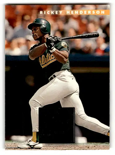 1996 Donruss #61 Rickey Henderson NM Near Mint Athletics ID:63941 - Baseball Card Single