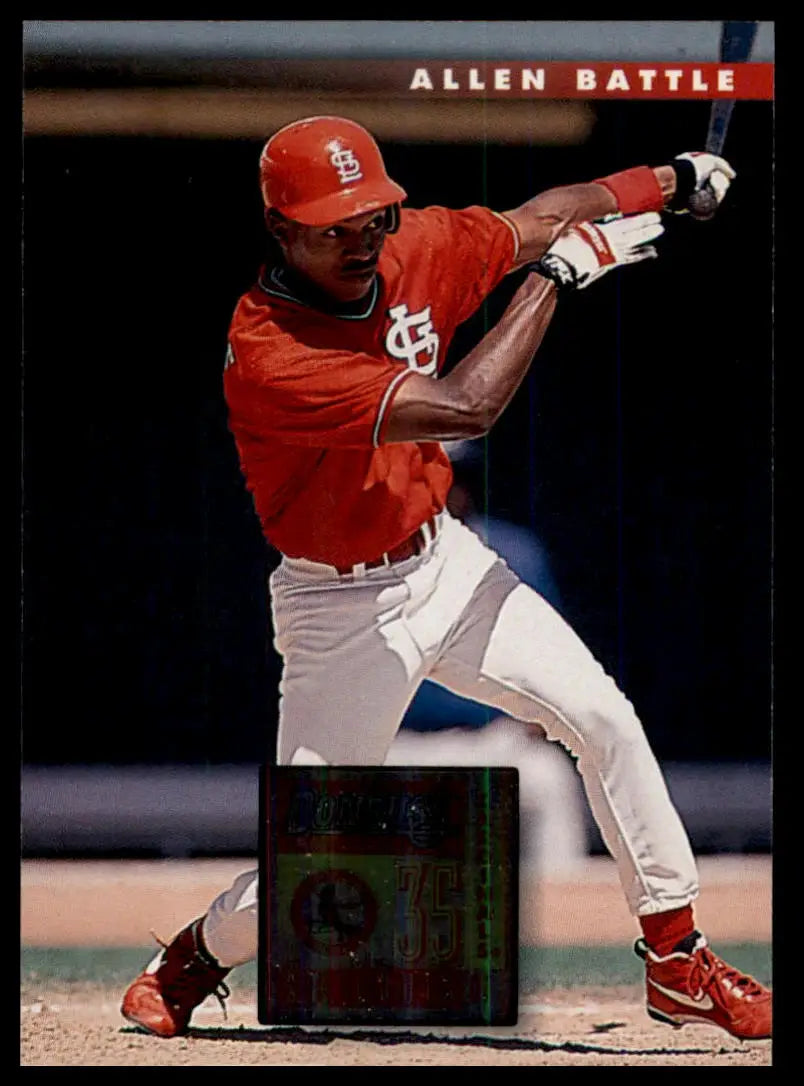 1996 Donruss Allen Battle 22 St. Louis Cardinals NM - Baseball Card Single
