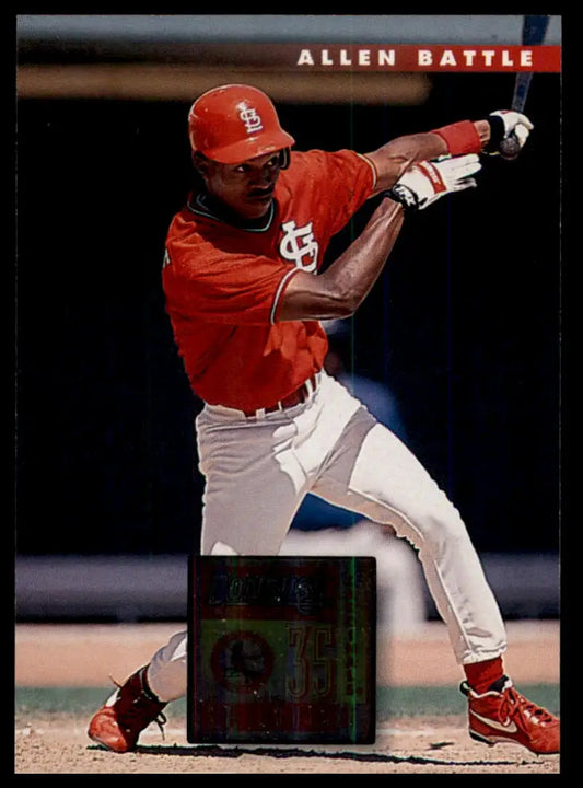 1996 Donruss Allen Battle 22 St. Louis Cardinals NM - Baseball Card Single