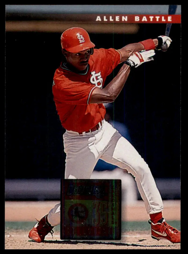 1996 Donruss Allen Battle 22 St. Louis Cardinals NM - Baseball Card Single