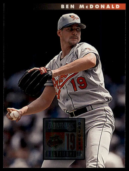 1996 Donruss Ben McDonald 82 Baltimore Orioles NM - Baseball Card Single