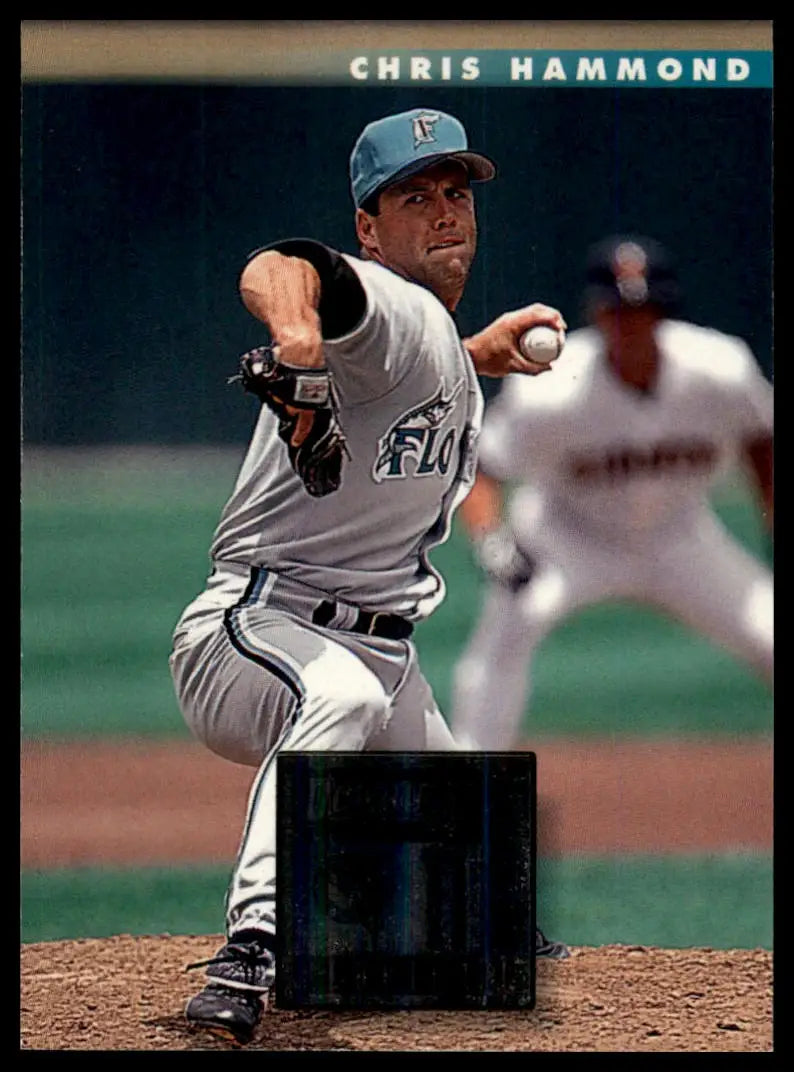 1996 Donruss Chris Hammond 98 Florida Marlins NM - Baseball Card Single
