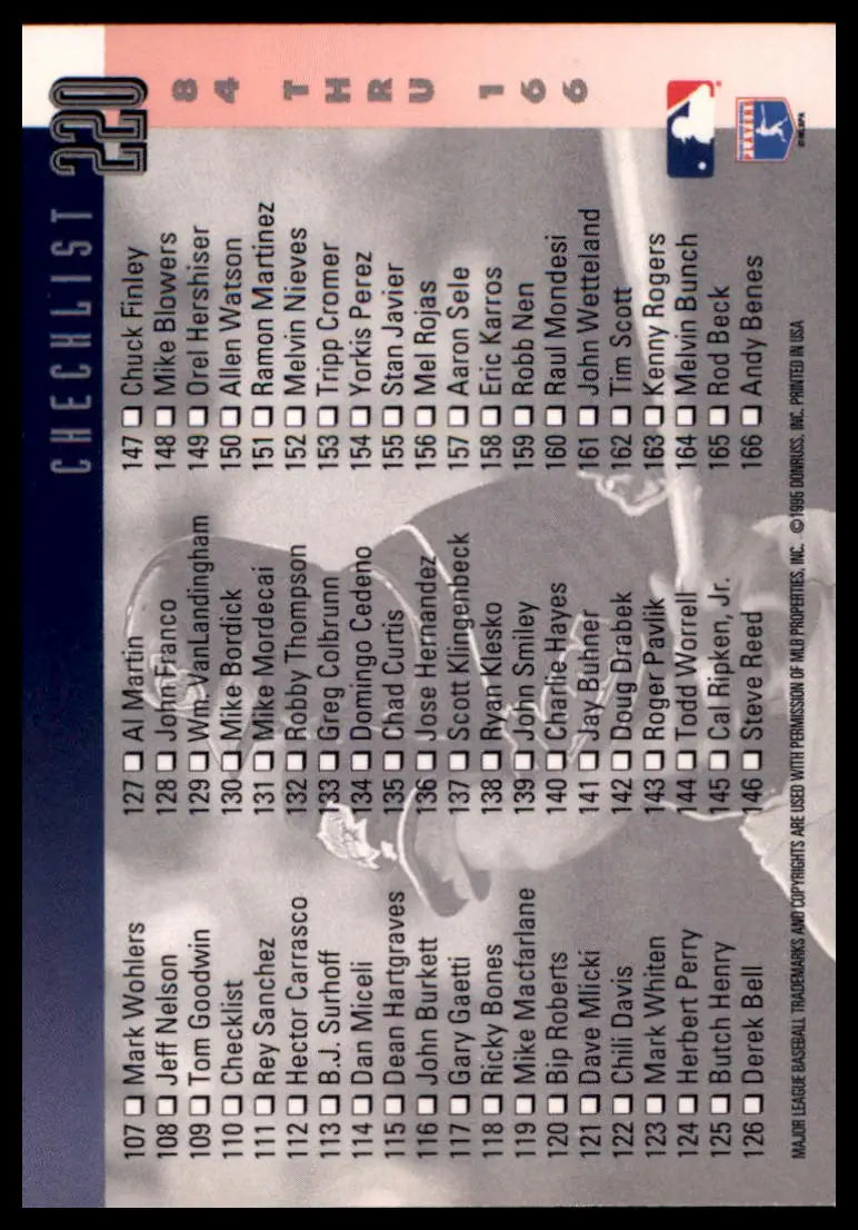 1996 Donruss Eddie Murray 220 San Francisco Giants NM - Baseball Card Single