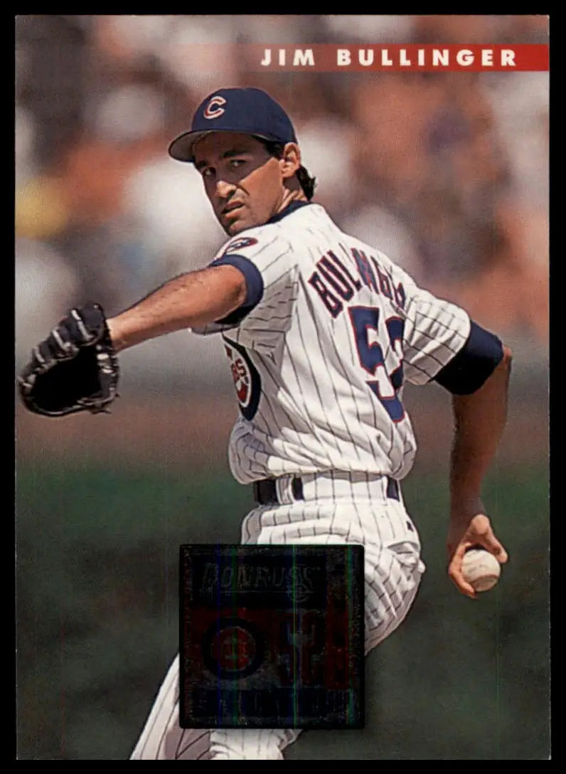 1996 Donruss Jim Bullinger 185 Chicago Cubs NM - Baseball Card Single