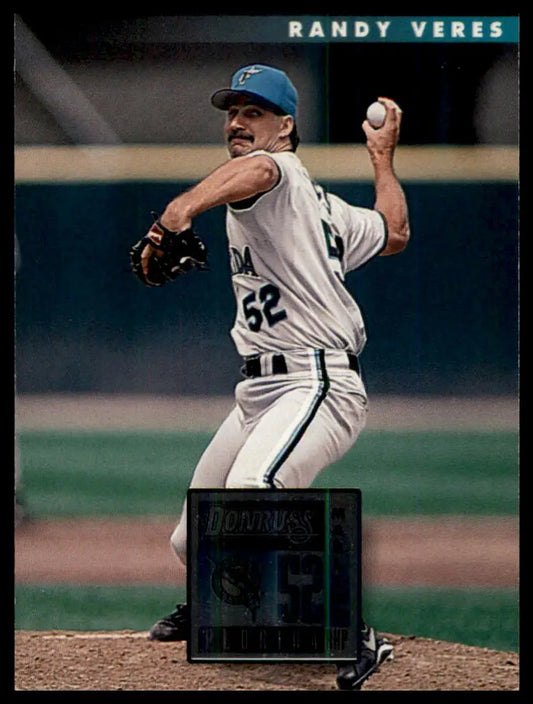 1996 Donruss Randy Veres 15 Florida Marlins NM - Baseball Card Single