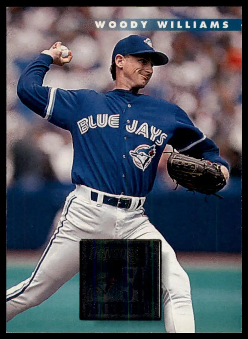 1996 Donruss Woody Williams 44 Toronto Blue Jays NM - Baseball Card Single
