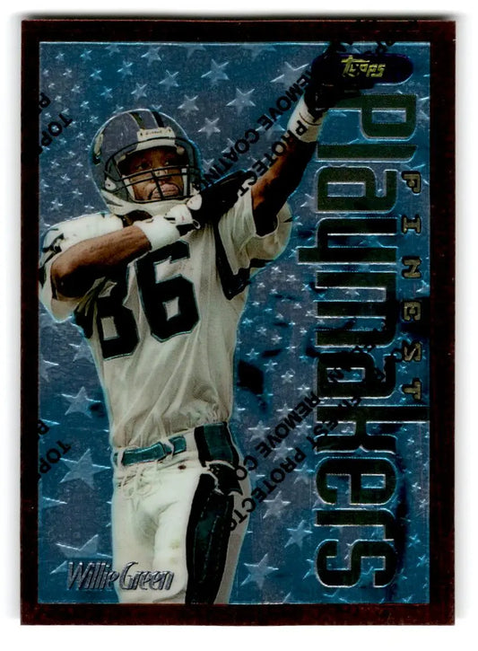 1996 Finest #113 Willie Green - Football Card Single
