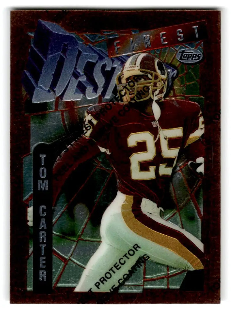 1996 Finest #81 Tom Carter - Football Card Single