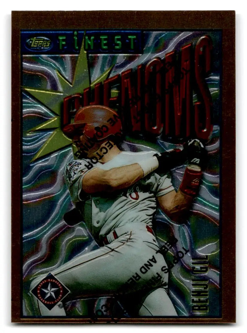 1996 Finest #82 Benji Gil - Baseball Card Single