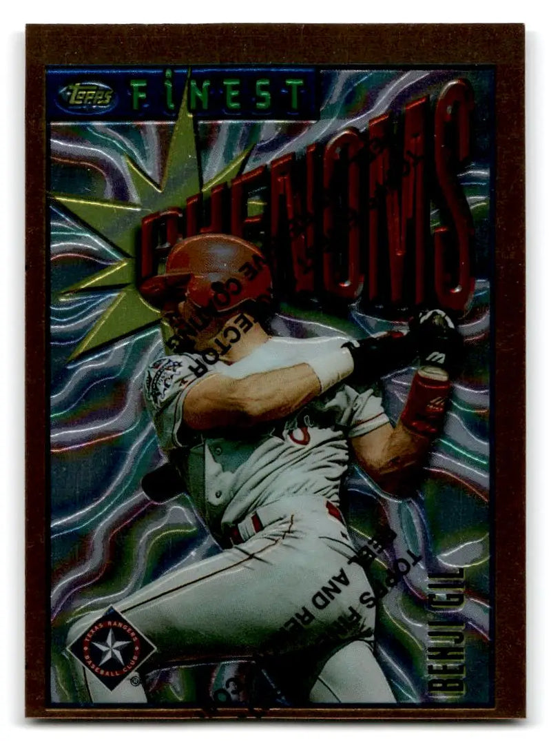 1996 Finest #82 Benji Gil - Baseball Card Single