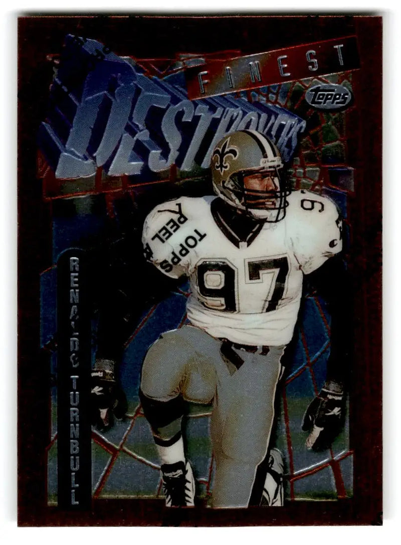 1996 Finest #86 Renaldo Turnbull - Football Card Single