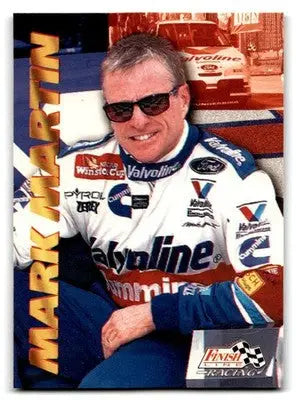 1996 Finish Line #8 Mark Martin - Racing Card Single