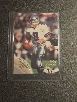 1996 Fleer #31 Troy Aikman - Football Card Single