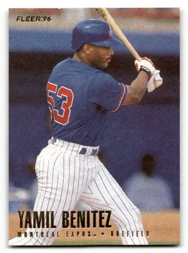 1996 Fleer #452 Yamil Benitez NM-MT Expos ID:53218 - Baseball Card Single