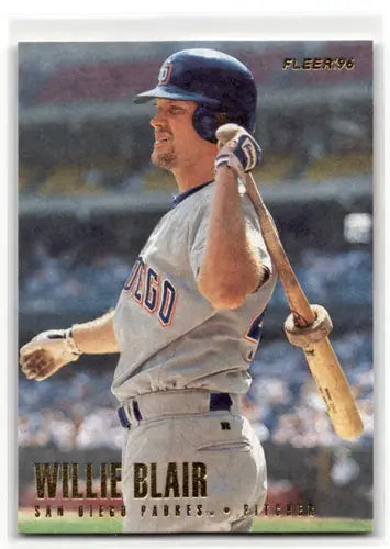 1996 Fleer #561 Willie Blair NM-MT Padres ID:53219 - Baseball Card Single