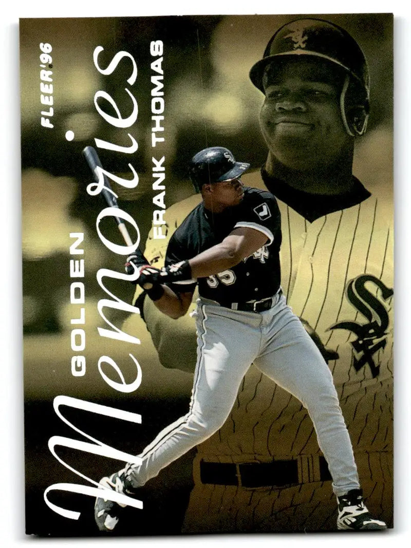 1996 Fleer #9 Frank Thomas Golden Memories - Baseball Card Single