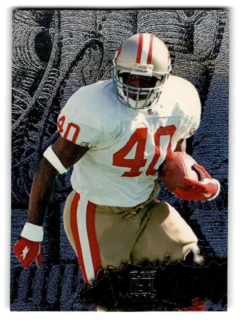 1996 Fleer Metal #107 William Floyd - Football Card Single