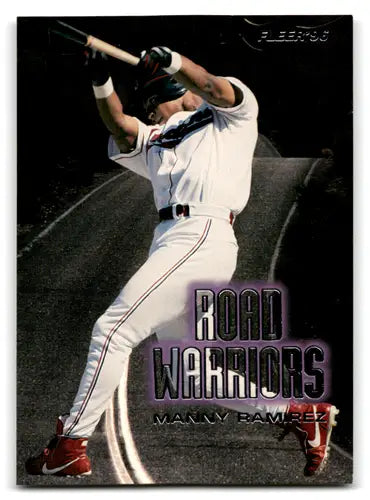 1996 Fleer Road Warriors #6 Manny Ramirez NM Near Mint Indians ID:82051 - Baseball Card Single
