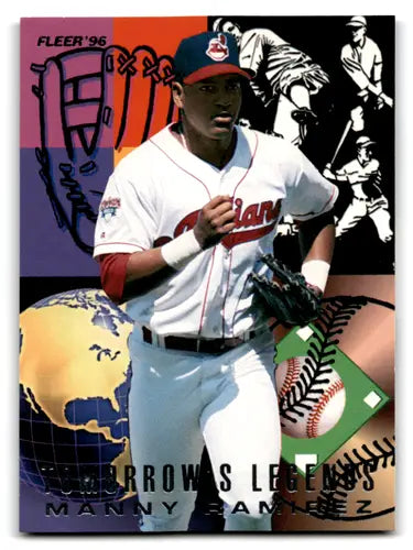 1996 Fleer Tomorrow’s Legends #9 Manny Ramirez NM Near Mint Indians ID:82040 - Baseball Card Single