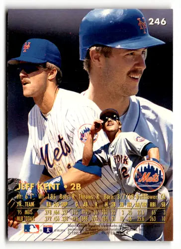 1996 Fleer Ultra #246 Jeff Kent NM Near Mint Mets ID:52020 - Baseball Card Single