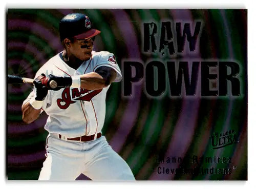 1996 Fleer Ultra #599 Manny Ramirez NM Near Mint Indians RAW ID:82046 - Baseball Card Single