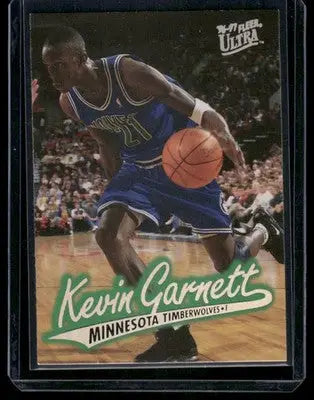 1996 Fleer Ultra Kevin Garnett #64 Basketball - Basketball Card Single