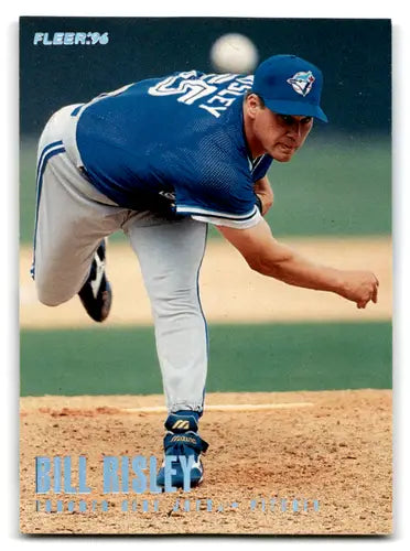 1996 Fleer Update Tiffany #U102 Bill Risley NM Near Mint Blue Jays ID:82917 - Baseball Card Single