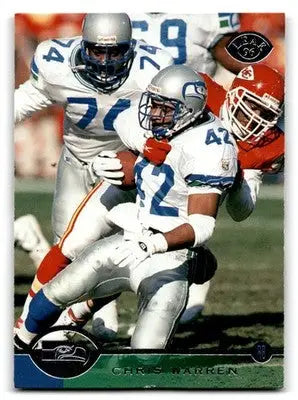 1996 Leaf #38 Chris Warren Red - Football Card Single
