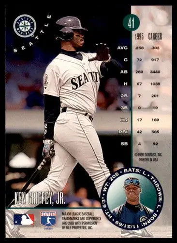 1996 Leaf #41 Ken Griffey Jr. NM-MT Mariners ID:81970 - Baseball Card Single