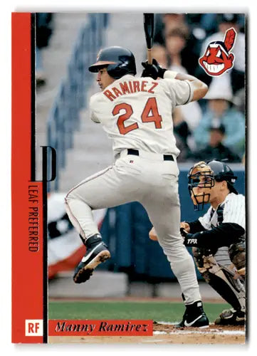 1996 Leaf Preferred #5 Manny Ramirez NM-MT Indians ID:81239 - Baseball Card Single