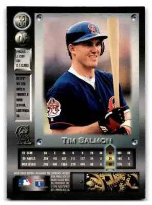 1996 Metal Universe #32 Tim Salmon - Baseball Card Single