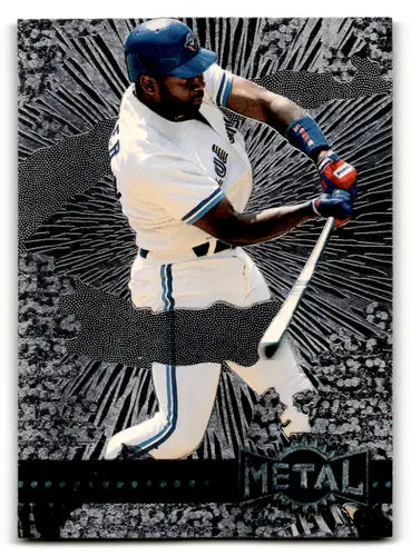 1996 Metal Universe Platinum #118 Joe Carter NM Near Mint Blue Jays ID:64150 - Baseball Card Single