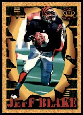 1996 Pacific Invincible - Smash-Mouth Jeff Blake SM36 Cincinnati Bengals