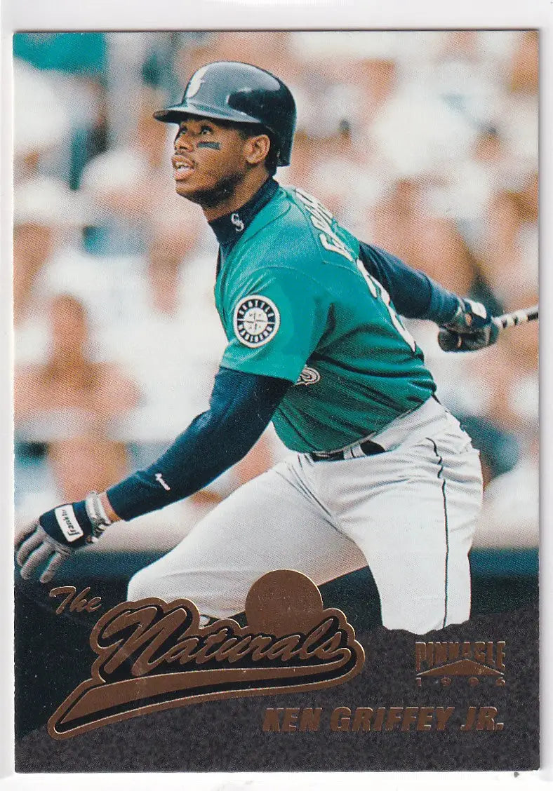 1996 PINNACLE #134 KEN GRIFFEY JR NATIONALS- SEATTLE MARINERS
