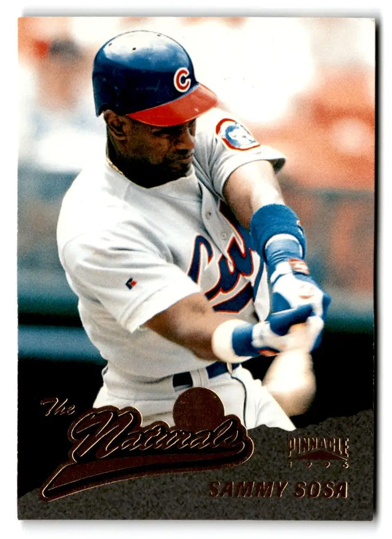 1996 Pinnacle #140 Sammy Sosa - Baseball Card Single